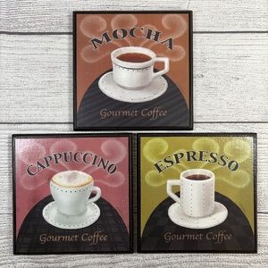 GOURMET COFFEE WALL HANGINGS